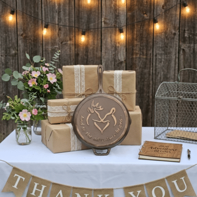 Deer Wedding Skillet